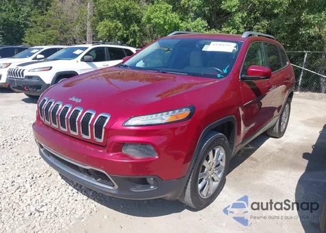 2015 Jeep Cherokee Limited из США, поврежденный, VIN 1C4PJMDS7FW606545